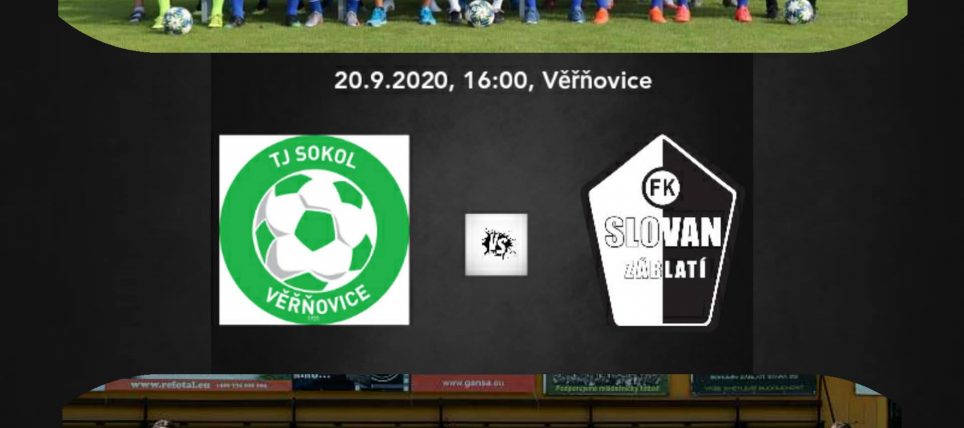 Preview: TJ Sokol Věřňovice vs. FK Slovan Záblatí